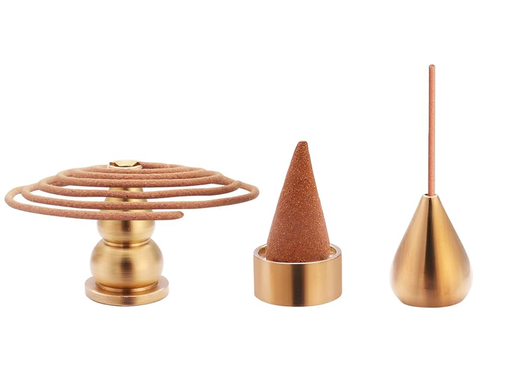 Amazon.com: Brass Incense Burner, Incense Cone Holder, Coil
